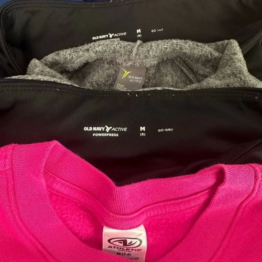 Girls Athleisure Medium 7-8 Bundle of 7 items Old Navy